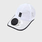 Gorra de Béisbol Transpirable con Ventilador Solar