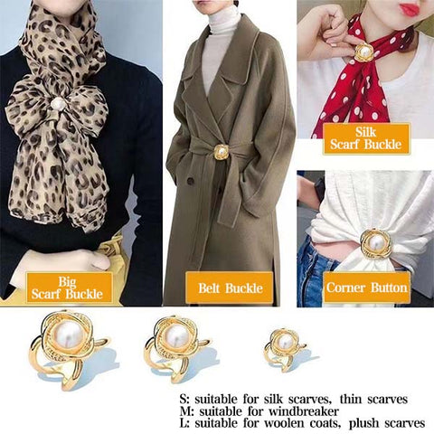 ✨ Hebilla para bufanda elegante francesa: ¡la elegancia al alcance de tu mano!