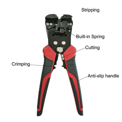 🔥 Pelacables Profesional - Ajuste Automático para Diferentes Calibres, Corte Preciso sin Dañar Conductores 🛠️⚡