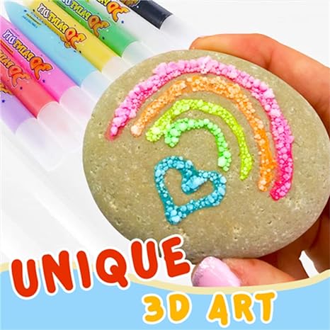 🎄🥳 ¡HOT SALE 2026! ¡MÁS DE 50.000 VENDIDOS! ✨ Rotuladores mágicos con efecto popcorn – activados por calor, crean dibujos 3D hinchados | Perfectos para manualidades infantiles
