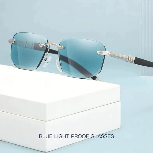 📢✨👓Gafas de sol de zafiro de alta dureza anti luz azul para leer de cerca y a distancia