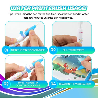 🌹COMPRA 1 Y LLÉVATE 1 GRATIS🔥Promoción de verano 🎁✨️Libro mágico de agua📚️🎨🧠