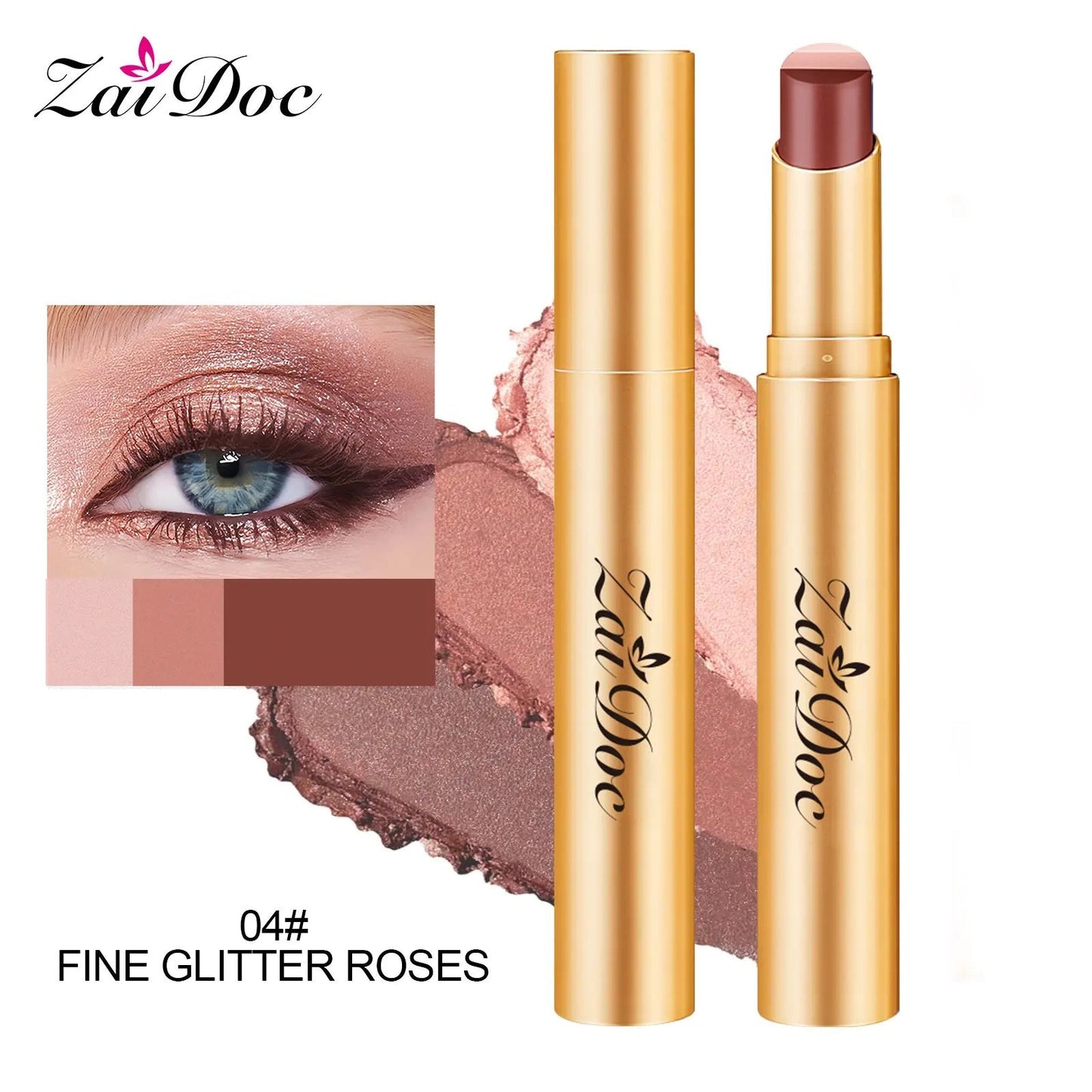 🏆 Oferta Flash ⚡ ¡+50K vendidos! Casi agotado – 💥 Lápiz de sombra de ojos 3 colores