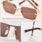 ✨New Arrival✨Natural Crystal Lens Sunglasses