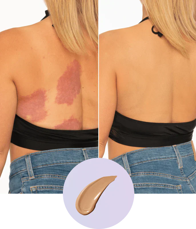 💜Último día: ¡Compra 1 y llévate 1 gratis!💜✨Perfeccionador de cobertura corporal: maquillaje corporal resistente al agua, ligero e impecable