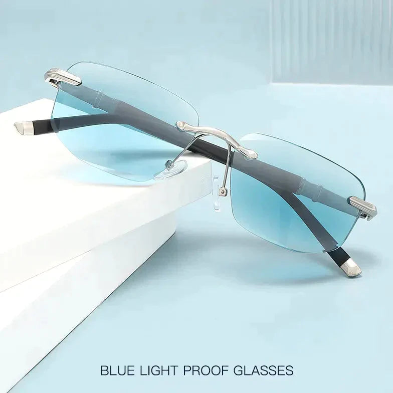 📢✨👓Gafas de sol de zafiro de alta dureza anti luz azul para leer de cerca y a distancia