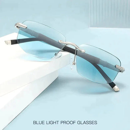 📢✨👓Gafas de sol de zafiro de alta dureza anti luz azul para leer de cerca y a distancia