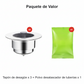 Tapón de Desagüe Pop-Up con Colador