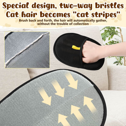 🔥Compra ahora y disfruta de un 50 % de descuento🔥🐾🧤 Guantes electrostáticos para eliminar el pelo de mascotas: eficaces por ambos lados, de silicona suave, lavables y reutilizables (¡versátiles para el hogar y el coche!).