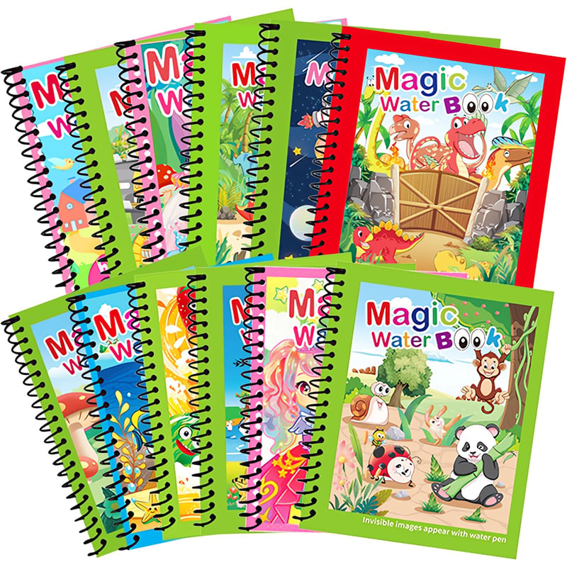 🌹COMPRA 1 Y LLÉVATE 1 GRATIS🔥Promoción de verano 🎁✨️Libro mágico de agua📚️🎨🧠