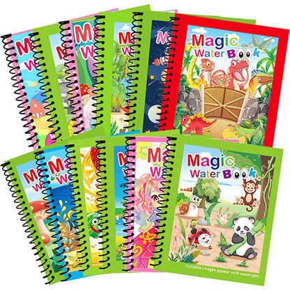 🌹COMPRA 1 Y LLÉVATE 1 GRATIS🔥Promoción de verano 🎁✨️Libro mágico de agua📚️🎨🧠