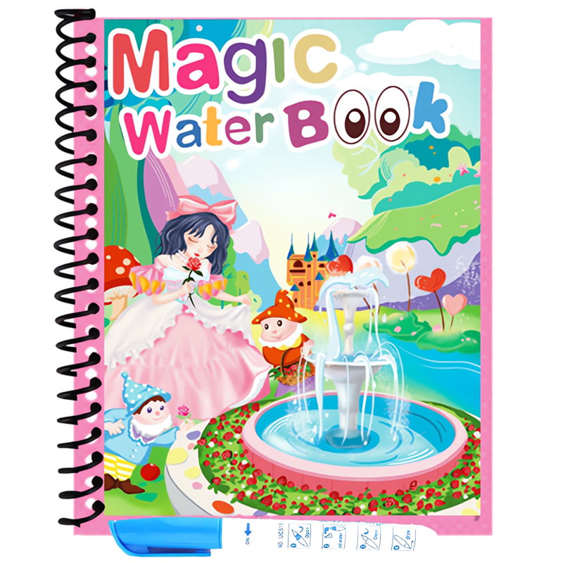 🌹COMPRA 1 Y LLÉVATE 1 GRATIS🔥Promoción de verano 🎁✨️Libro mágico de agua📚️🎨🧠
