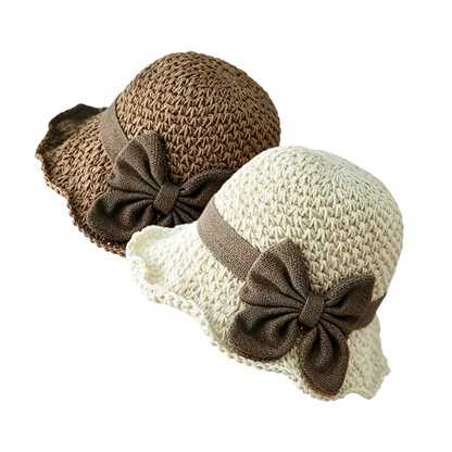 ⏰🔥 ¡Oferta de Verano 50% OFF! 🥳👒 Sombrero de Paja Elegante con Lazo – Transpirable, Plegable y Perfecto para Playa y Viajes 💞💥