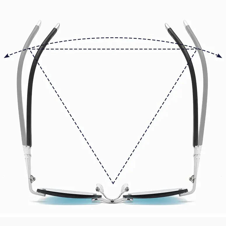 📢✨👓Gafas de sol de zafiro de alta dureza anti luz azul para leer de cerca y a distancia