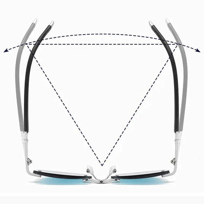 📢✨👓Gafas de sol de zafiro de alta dureza anti luz azul para leer de cerca y a distancia