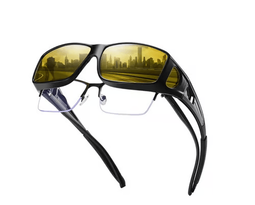 Gafas de conducción para visión en la oscuridad, anti-reflejos y polarizadas