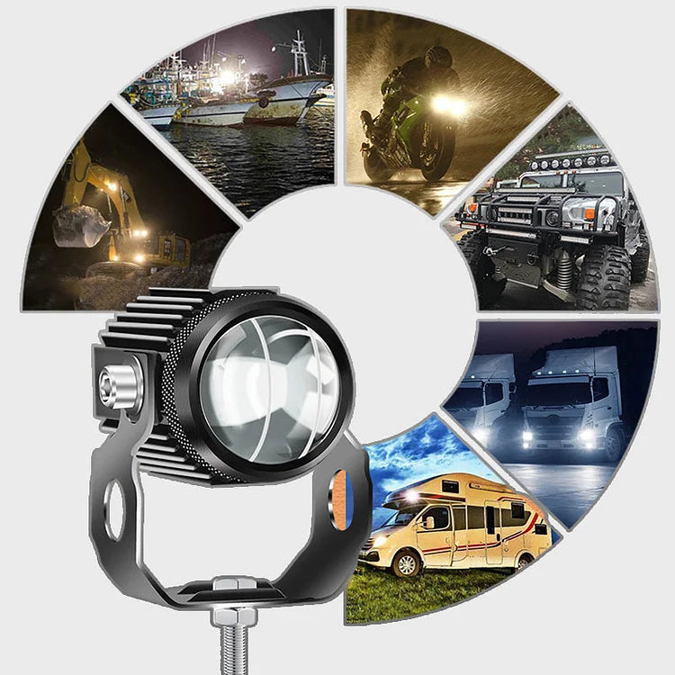 Faro LED de Alta Potencia para Motocicleta