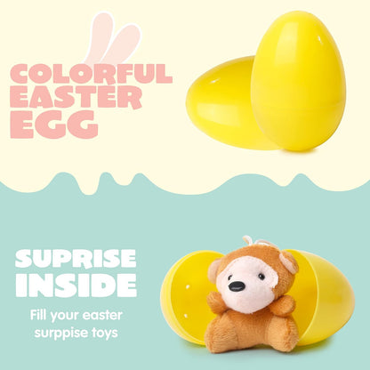 Huevos De Pascua Pre-rellenados Con  Animales de Peluche