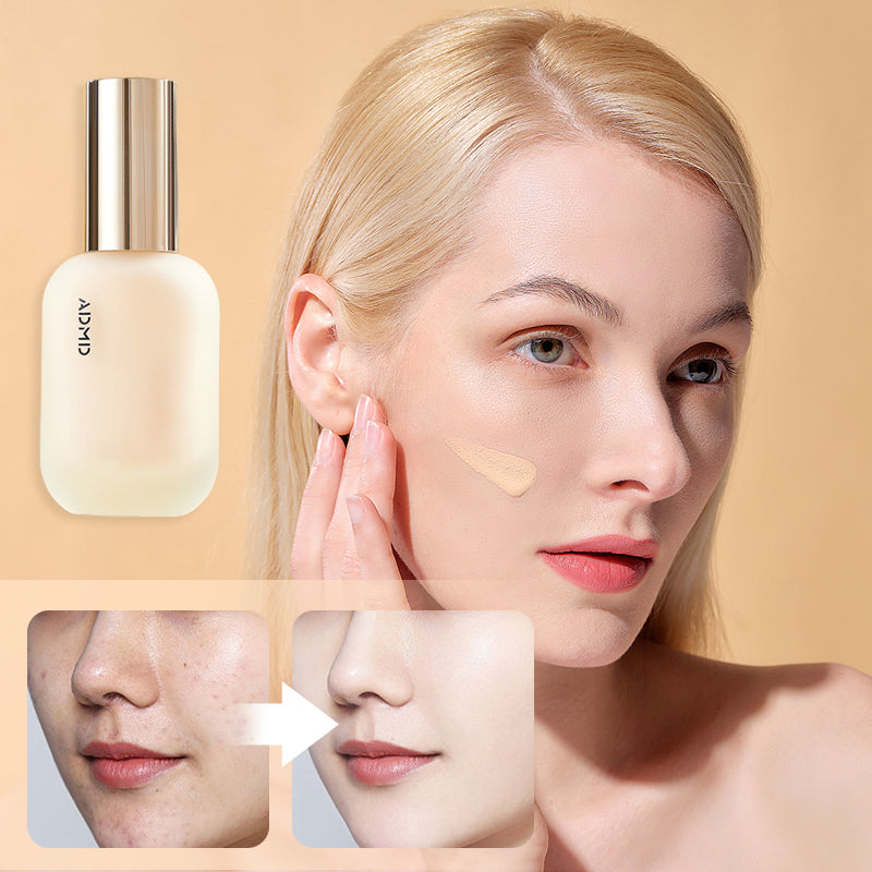🎁Tiempo Límite 50% DESCUENTO💕Base de Maquillaje Hidratante Resistente al Agua y de Larga Duración