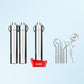 🔥Juego de palillos de dientes de acero inoxidable 7pcs