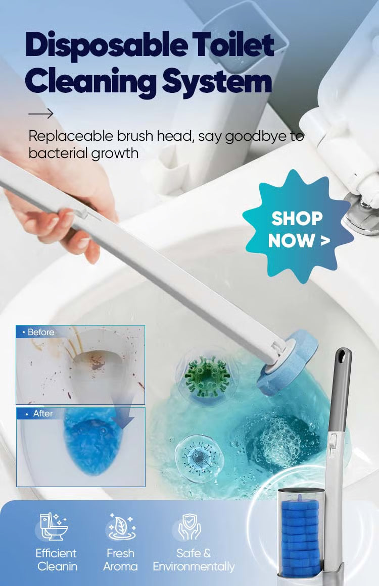 Kit de Limpieza para Baño con Repuestos Desechables