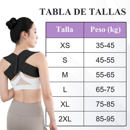 ⏰ÚLTIMO DÍA DE OFERTAS 50 % DE DESCUENTO🔥Cinturón corrector de postura para hombres y mujeres