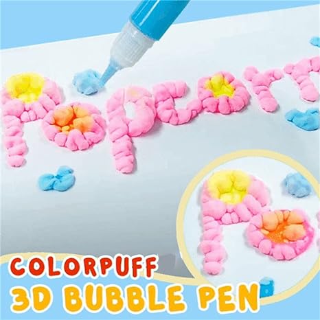 🎄🥳 ¡HOT SALE 2026! ¡MÁS DE 50.000 VENDIDOS! ✨ Rotuladores mágicos con efecto popcorn – activados por calor, crean dibujos 3D hinchados | Perfectos para manualidades infantiles