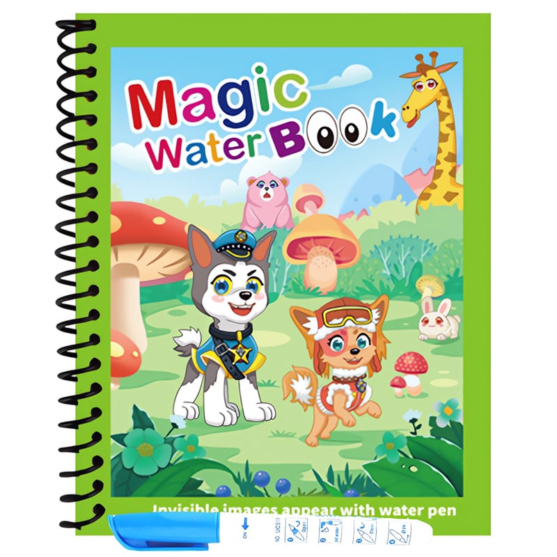 🌹COMPRA 1 Y LLÉVATE 1 GRATIS🔥Promoción de verano 🎁✨️Libro mágico de agua📚️🎨🧠