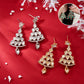 Pendientes Árbol de Navidad Brillante