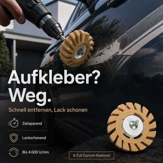 Gummischleifscheibe für Gummiabzieher