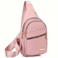 🔥50 % DE DESCUENTO🔥Bolso bandolera informal de color liso para mujer