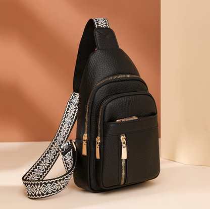 🔥50 % DE DESCUENTO🔥Bolso bandolera informal de color liso para mujer