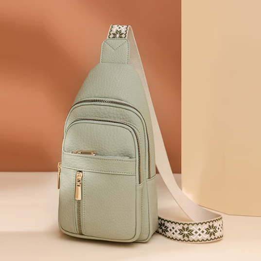 🔥50 % DE DESCUENTO🔥Bolso bandolera informal de color liso para mujer