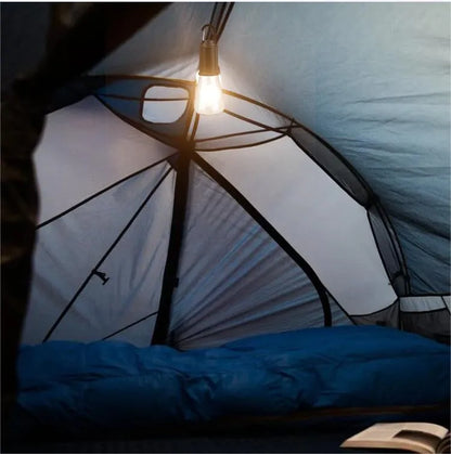 Decoración de iluminación de bombilla Retro de carga Tipo-C colgante para acampar al aire libre