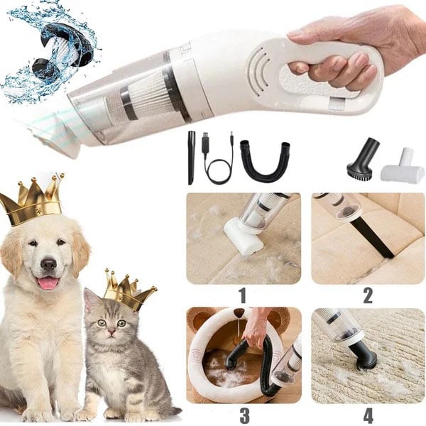 🔥 50 % DE DESCUENTO 🔥 El mejor regalo: aspiradora para pelo de animales