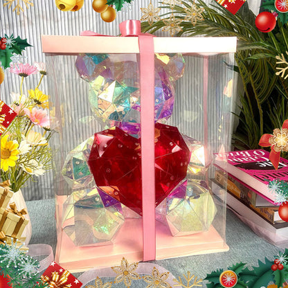 🏆N°1 en Ventas + TOP1 UK Regalos Parejas✨Oso Luminoso 16 Colores | Magia Eterna Sin Marchitar💘