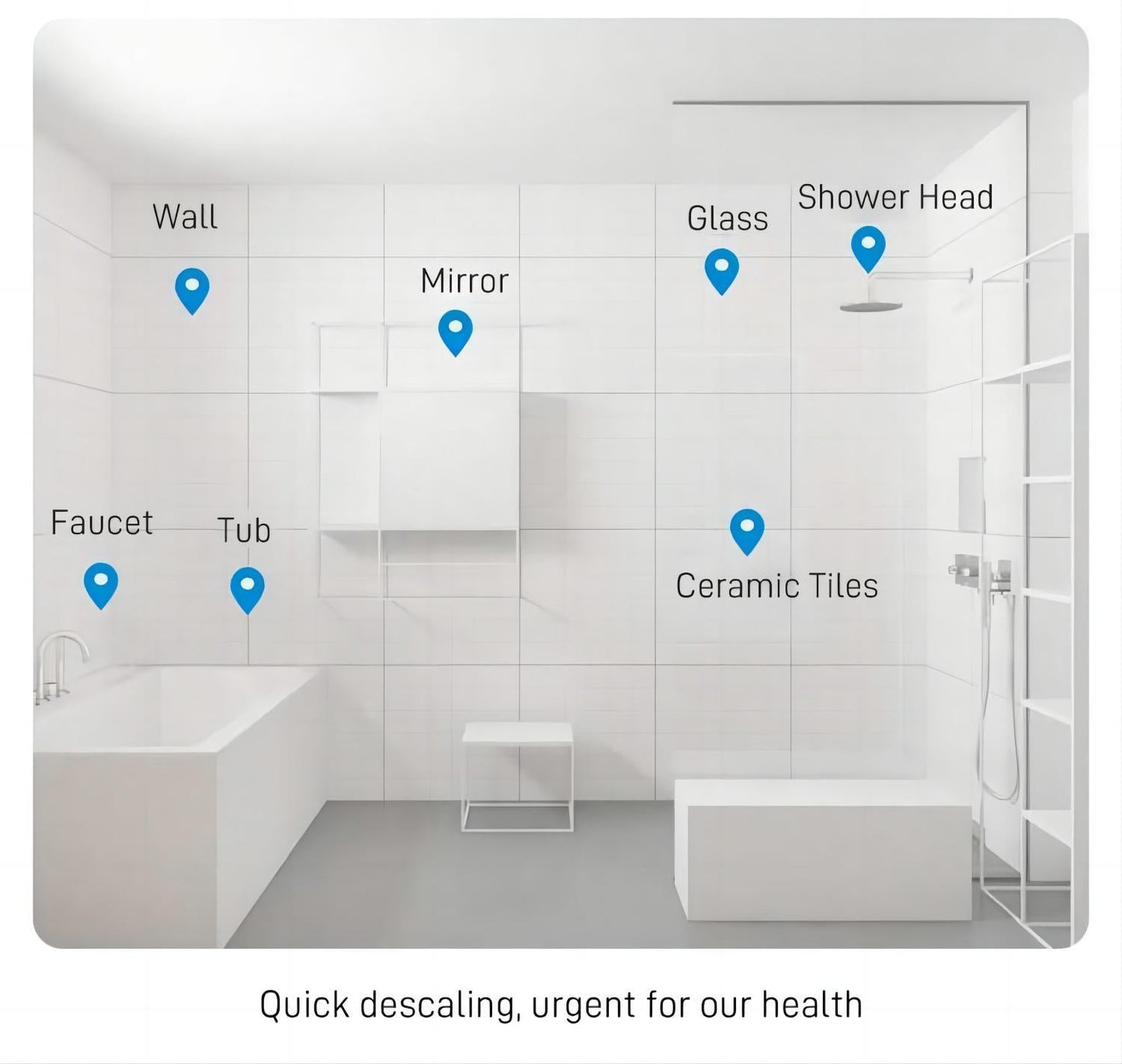 🔥Promoción de último día 49% de descuento - 🏠Limpiador de baño antibacteriano y antical