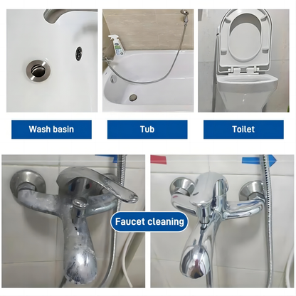 🔥Promoción de último día 49% de descuento - 🏠Limpiador de baño antibacteriano y antical