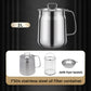 🎅 Frenesí invernal - A mitad de precio 🎊 Recipiente multiusos de acero inoxidable 304 de gran capacidad para filtros de aceite.