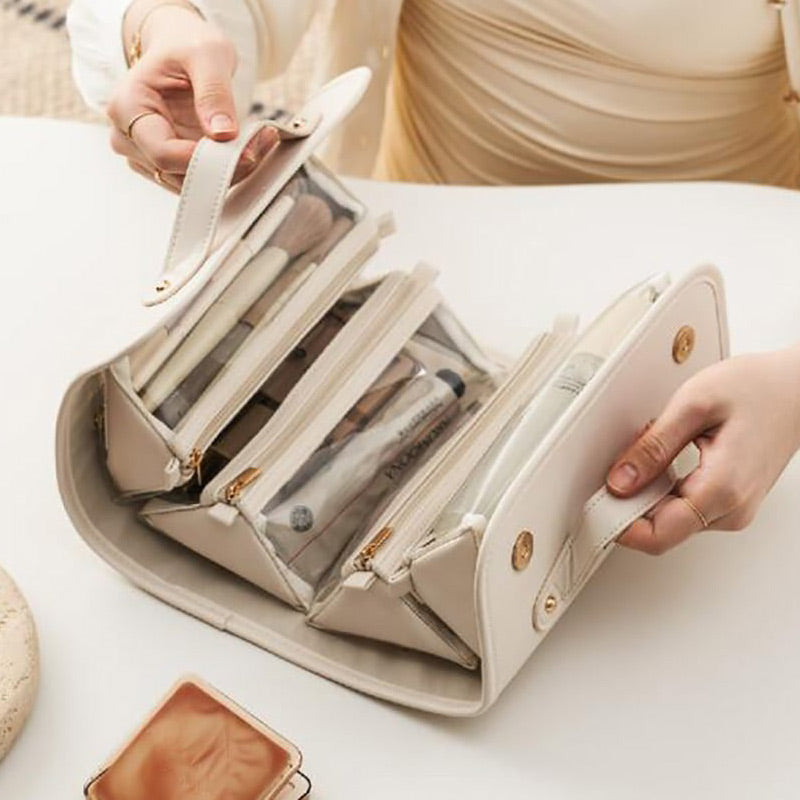 Bolsa de maquillaje impermeable portátil