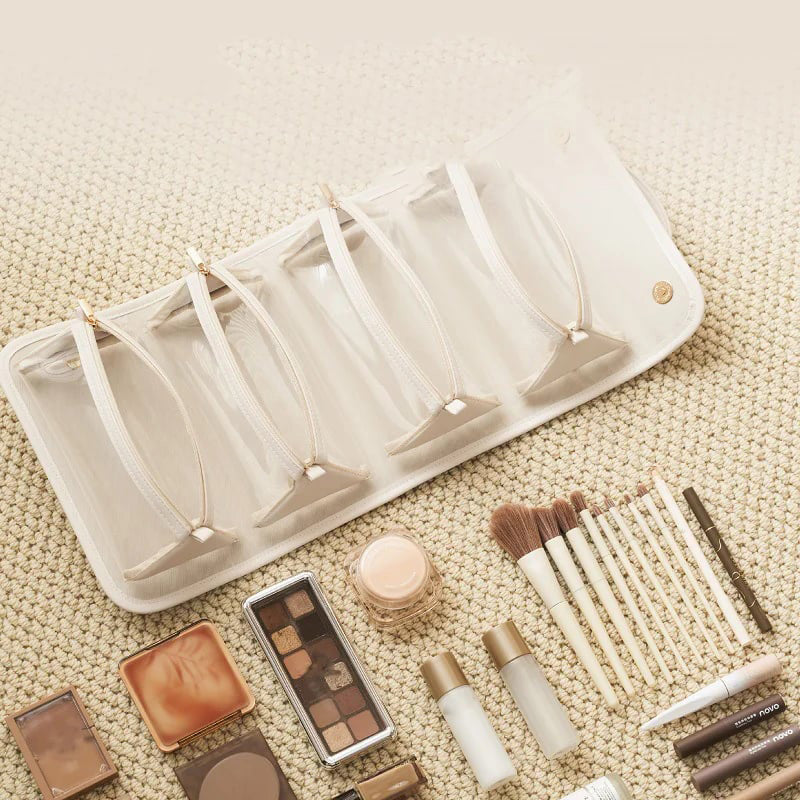Bolsa de maquillaje impermeable portátil