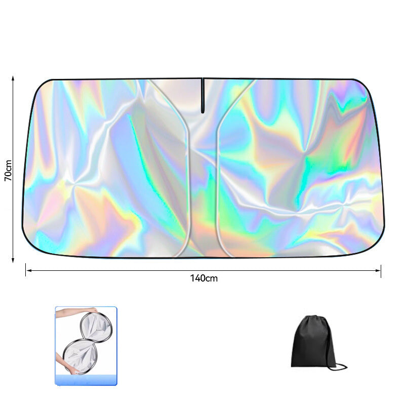 Parasol plegable para coche