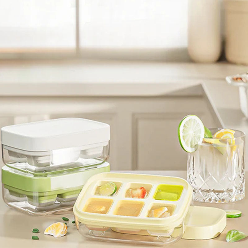 🧊 ¡Compra 1 y lleva 1 GRATIS! 🡃 Cubitera Mini de Hielo – 6 Compartimentos, Desmoldado Rápido y Apta para Alimentos – Molde de Silicona Compacto 🍹