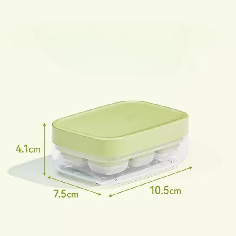 🧊 ¡Compra 1 y lleva 1 GRATIS! 🡃 Cubitera Mini de Hielo – 6 Compartimentos, Desmoldado Rápido y Apta para Alimentos – Molde de Silicona Compacto 🍹