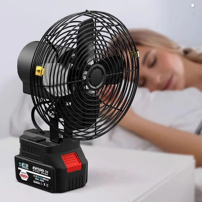 Ventilador Portátil Recargable para Camping, Inalámbrico con Batería USB