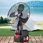 Ventilador Portátil Recargable para Camping, Inalámbrico con Batería USB