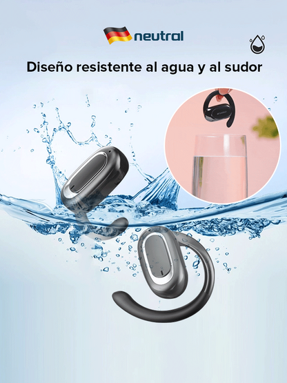 Auriculares abiertos OWS Bluetooth con sonido envolvente 3D