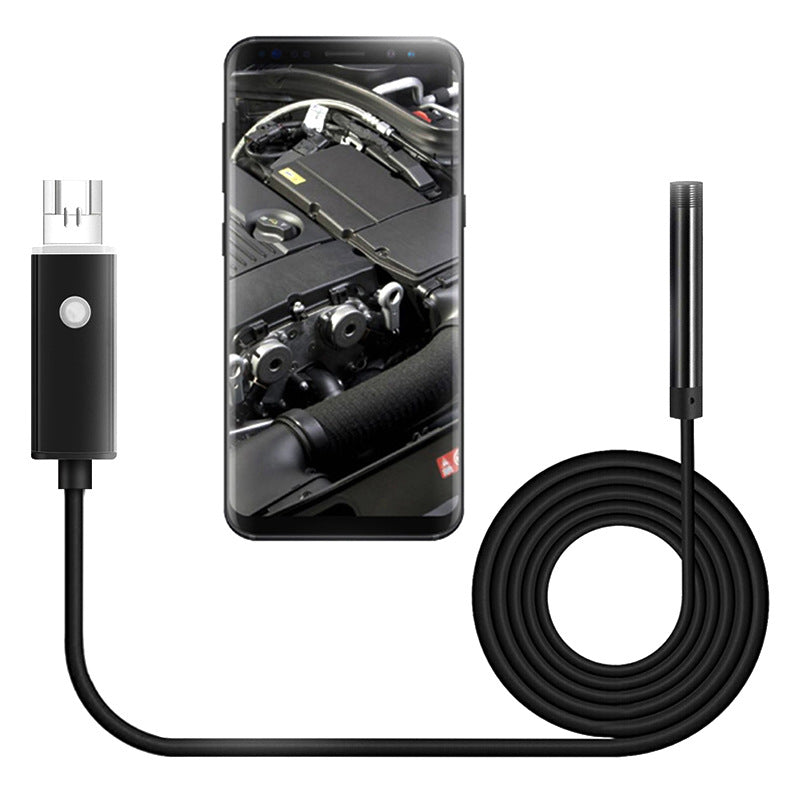 Cámara endoscópica industrial con cámara serpiente USB 3 en 1 para endoscopio de tipo C, Android y PC