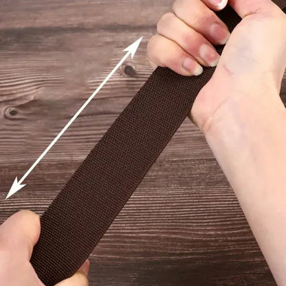 Cinturón táctico duradero sin orificios con hebilla imantada
