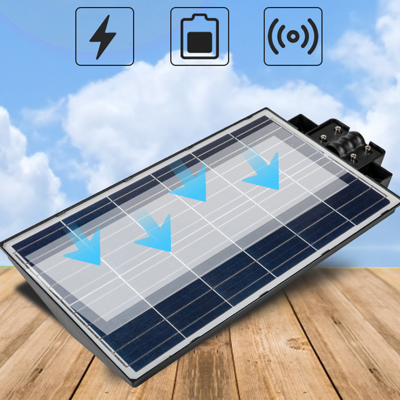 Lámpara Solar Inteligente para Exteriores – Sensor de Movimiento y Control Remoto
